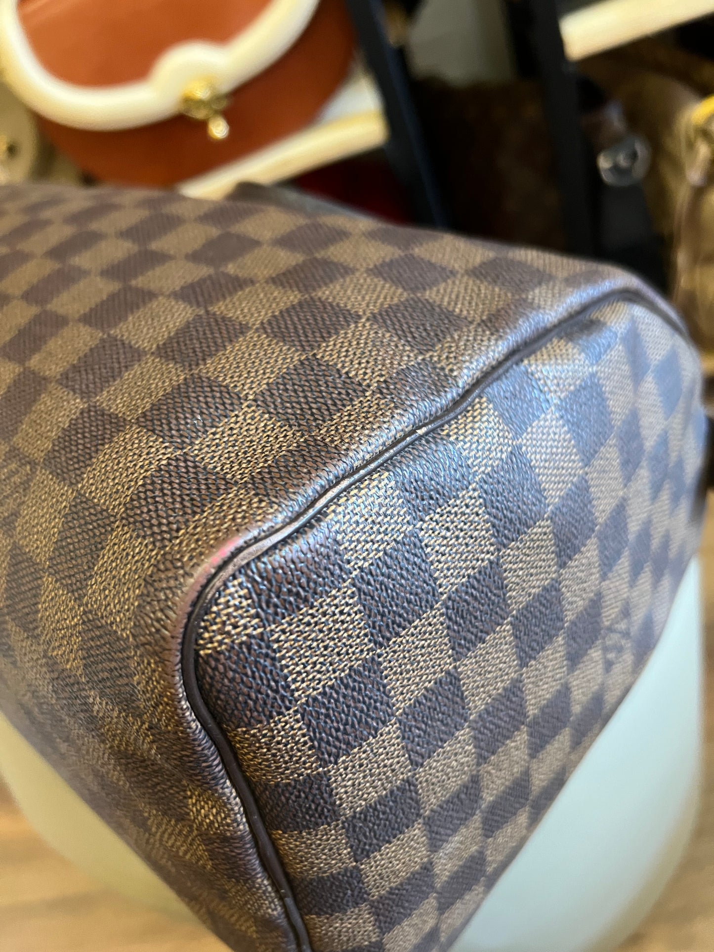 Louis Vuitton Speedy 30 Damier Ebene