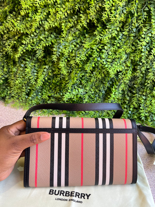 Burberry Hannah Stripe Preta