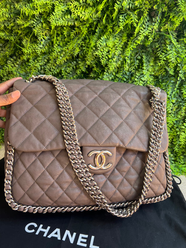 Chanel Chain Around Maxi Flap