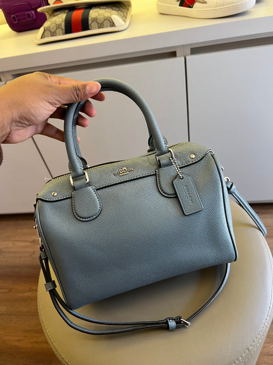 Coach Crossbody Bowler Cinza