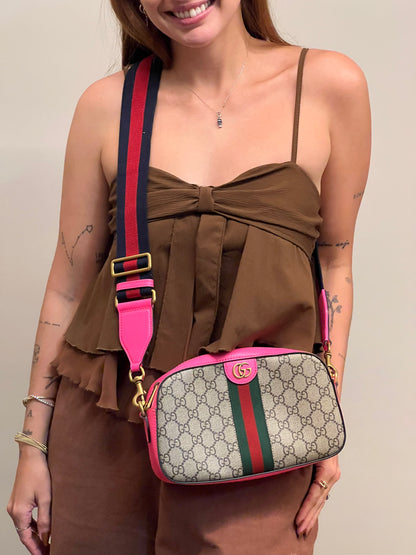 Gucci Ophidia Câmera bag Pink