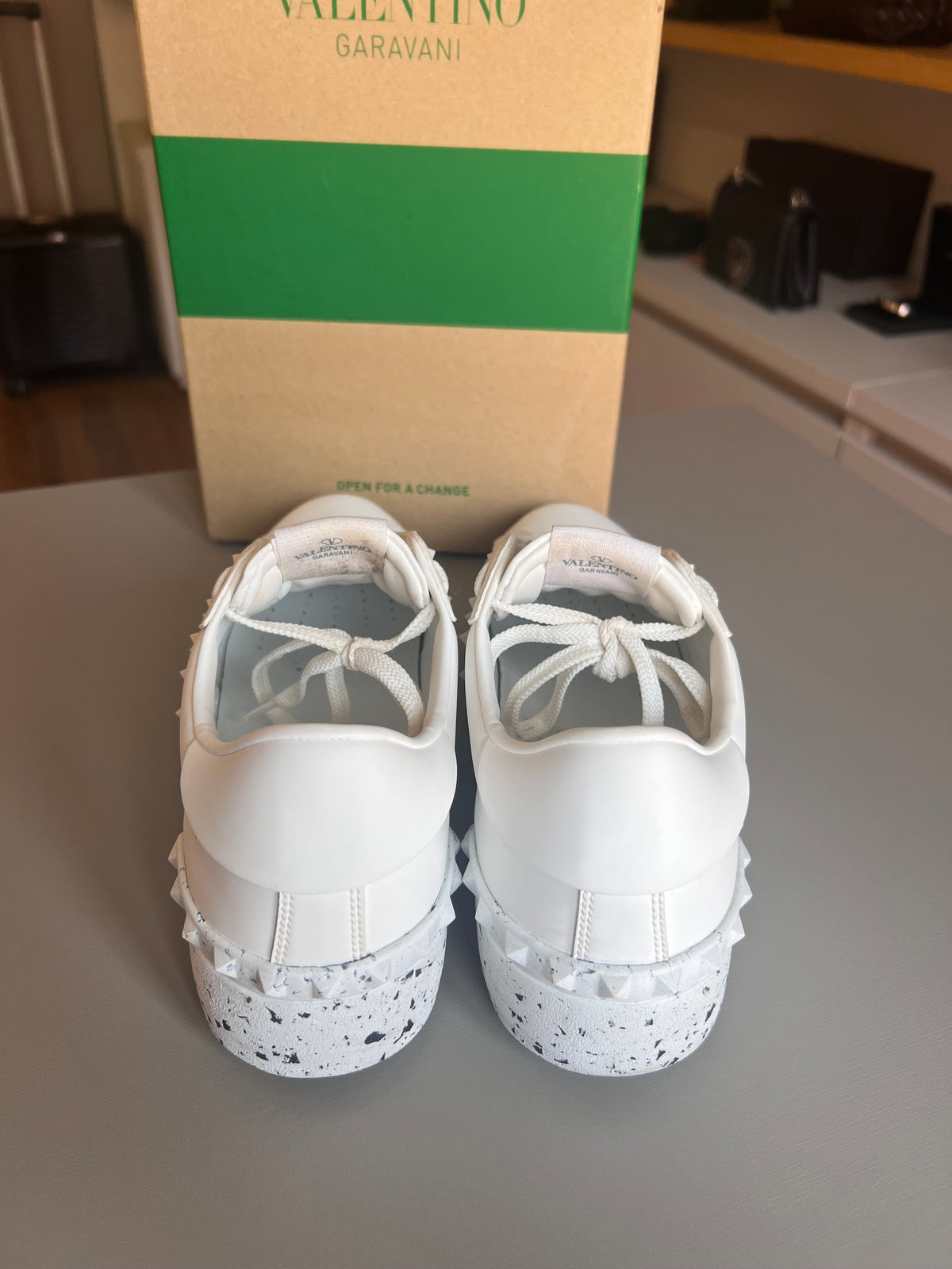 Tênis Valentino Garavani Open For a Change Branco