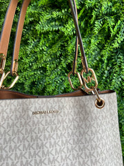 Michael Kors Trisha Monograma Off White