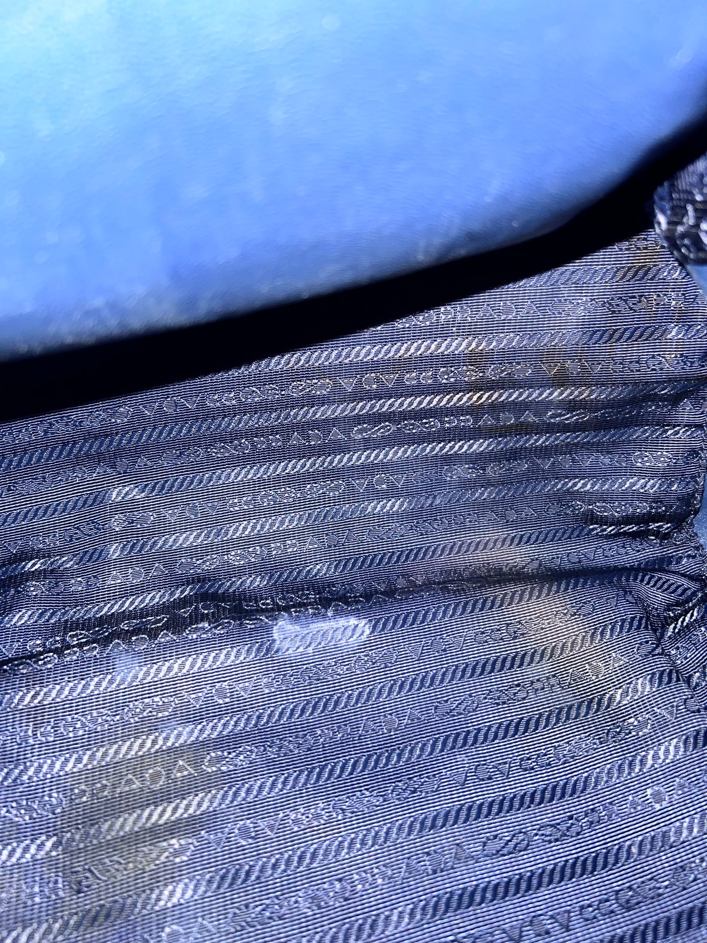 Prada Calf Tote Tricolor