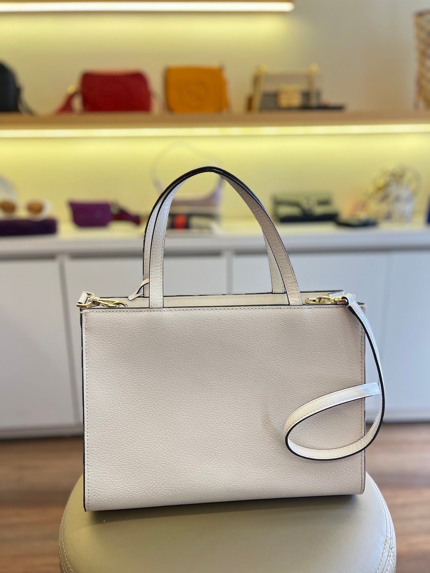 Kate Spade Sam Medium Off White