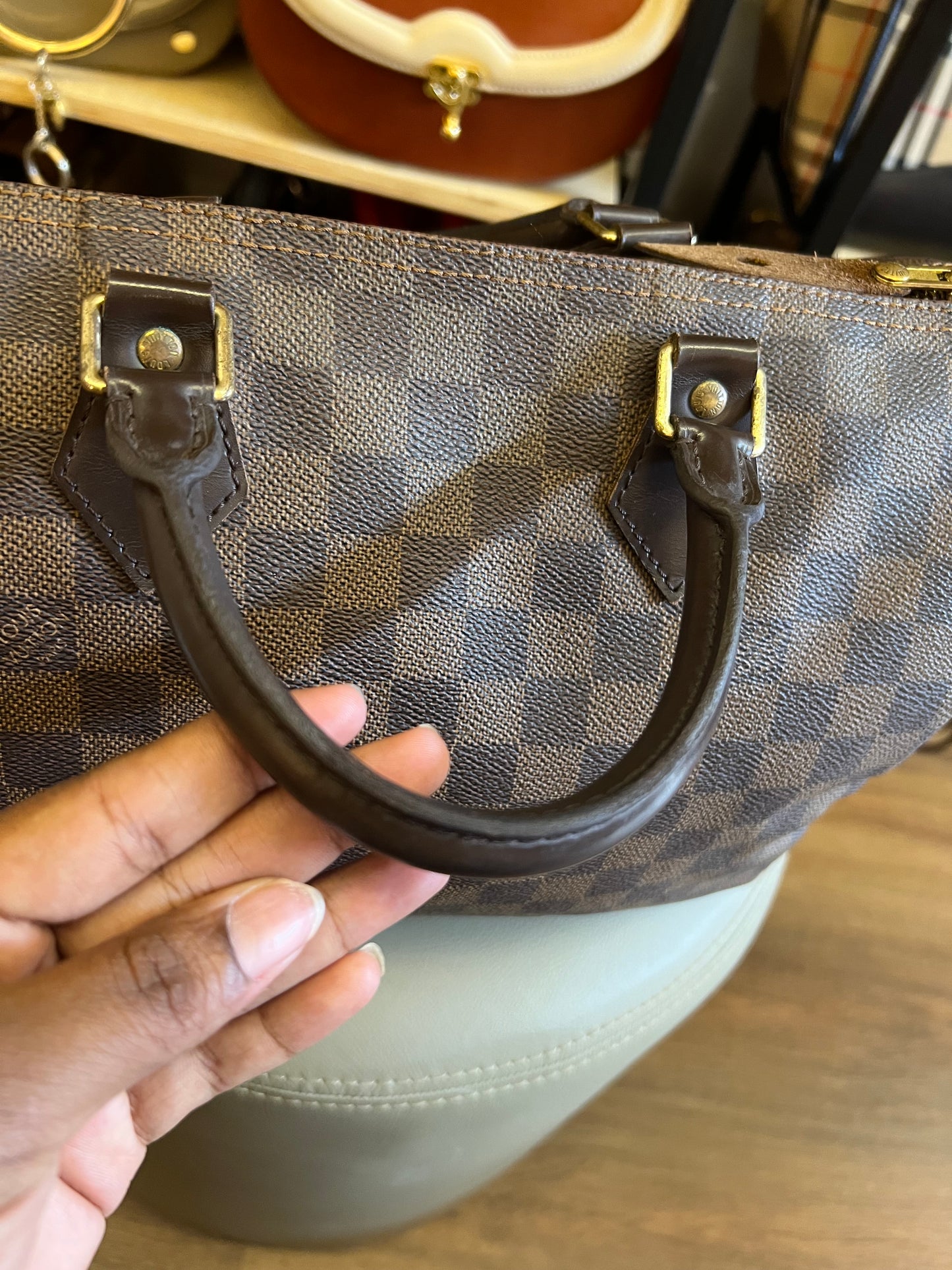 Louis Vuitton Speedy 30 Damier Ebene