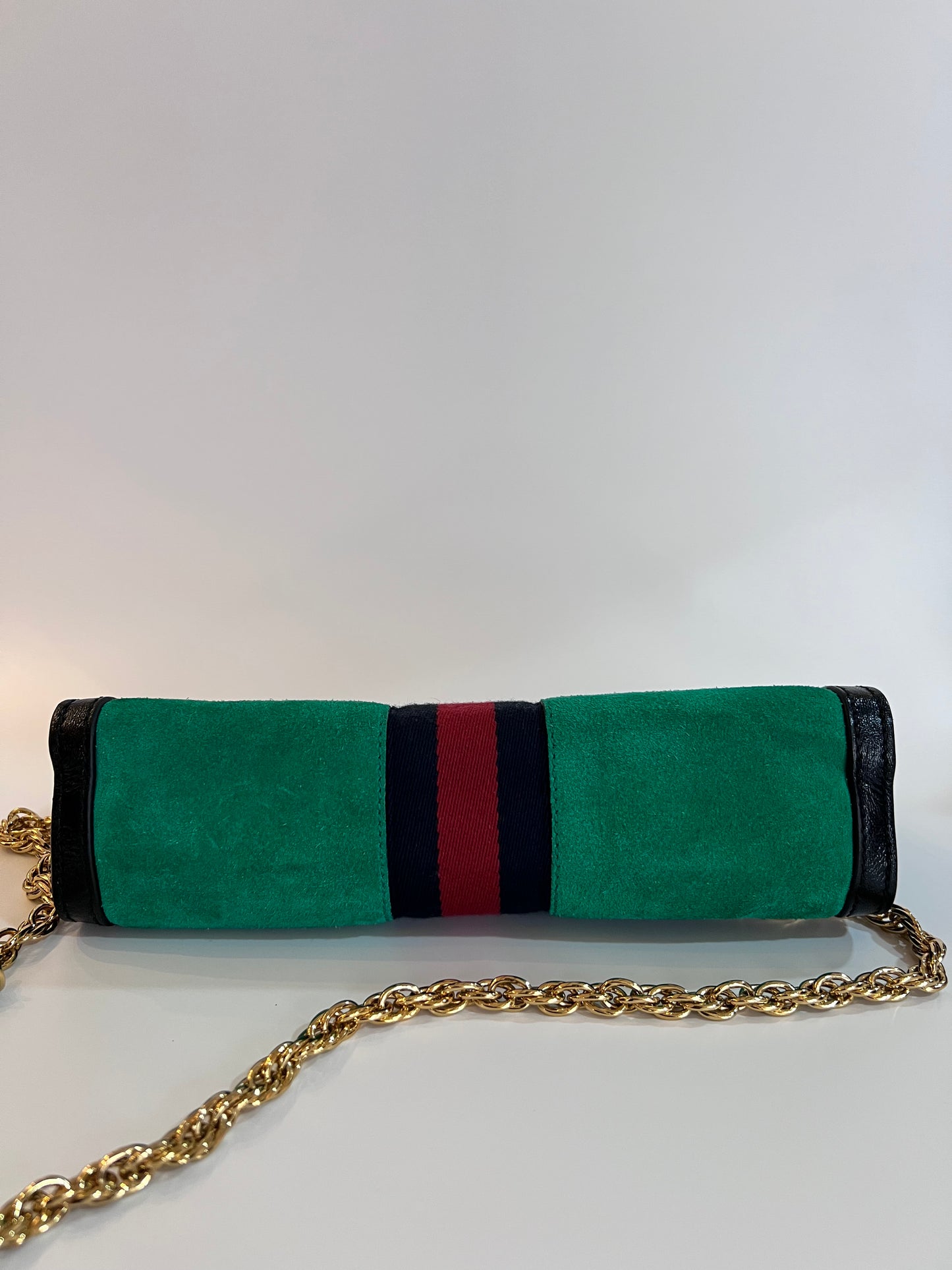 Gucci Ophidia Camurça Chain Verde