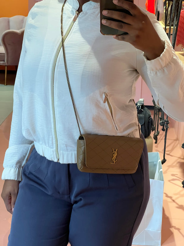 Saint Laurent Gaby Quilted Leather