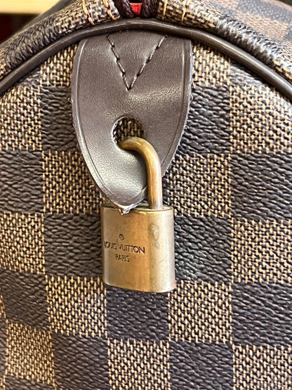 Louis Vuitton Speedy 30 Damier Ebene