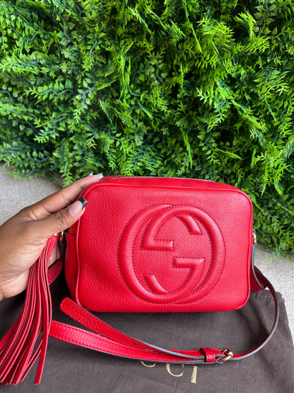 Gucci Soho Disco Vermelha