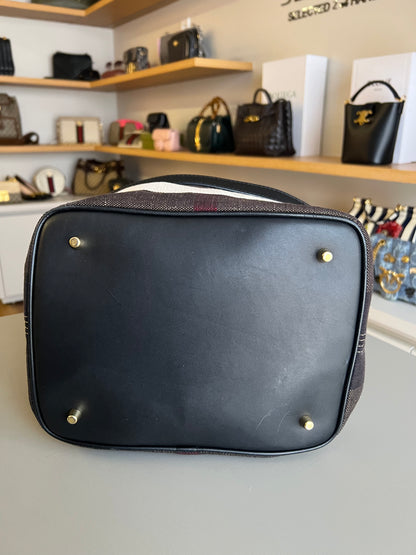 Burberry Check Ashby Hobo