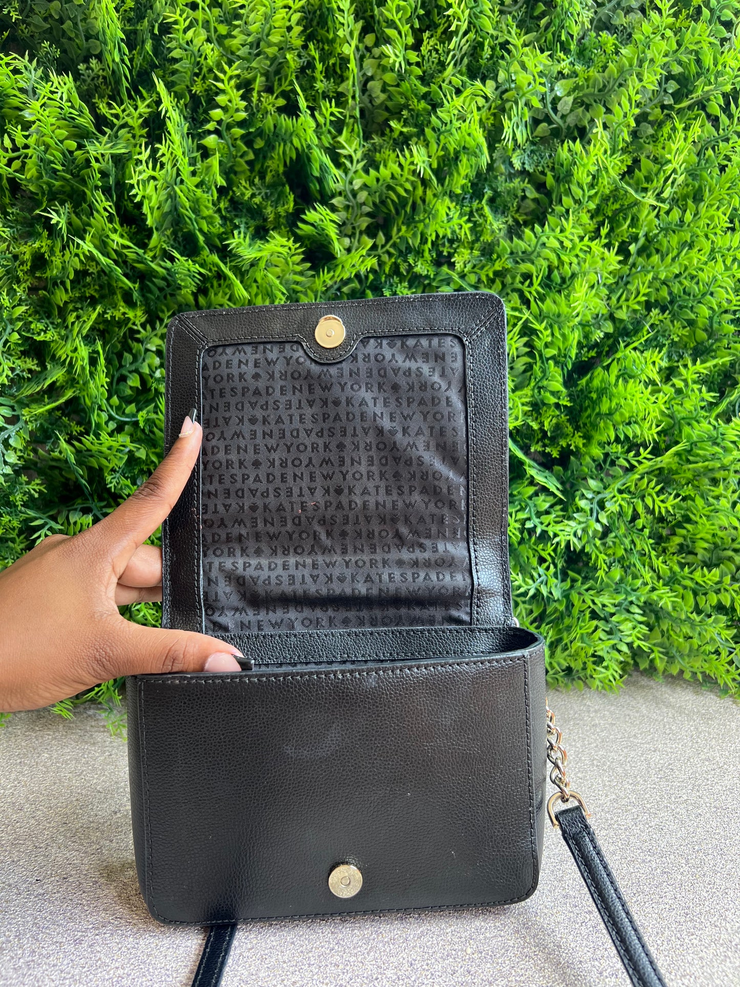 Kate spade Crossbody Patterson Preta