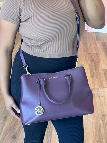 Michael Kors Tote Roxa