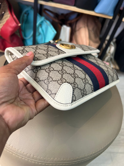 Pochette Gucci Belt Ophidia Off White