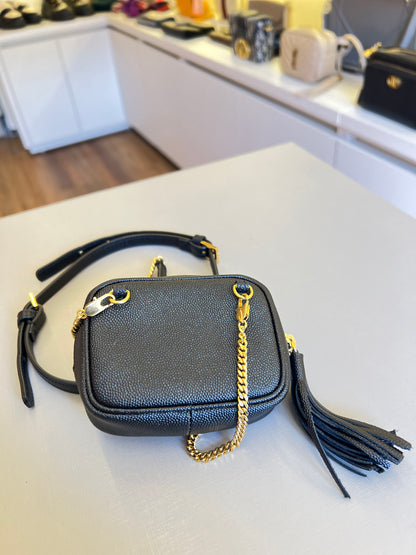 Saint Laurent Baby Lou Belt Bag Preta
