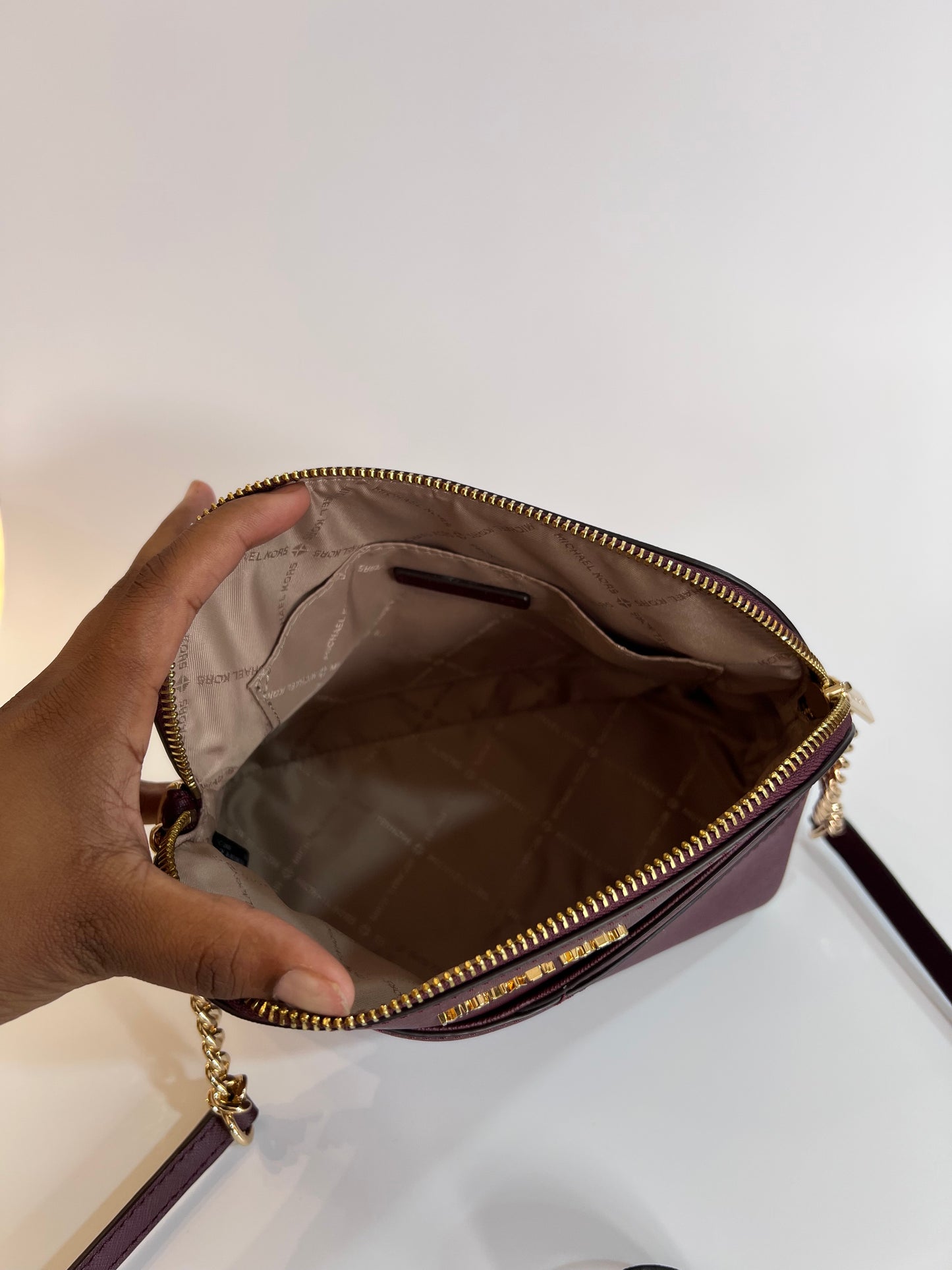 Michael Kors Crossbody Vinho