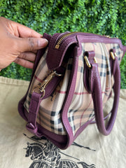 Burberry Haymarket Roxa