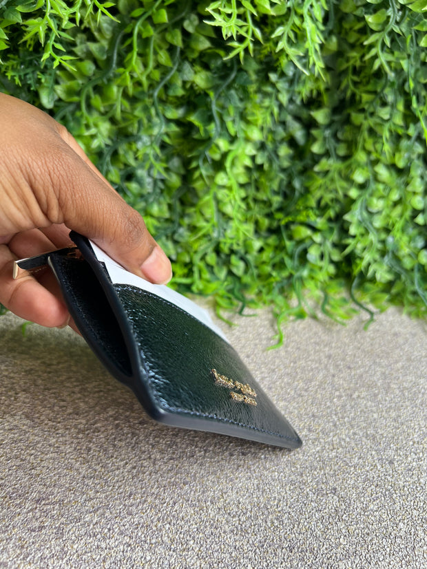 Porta Cartão Kate Spade com ziper Verniz