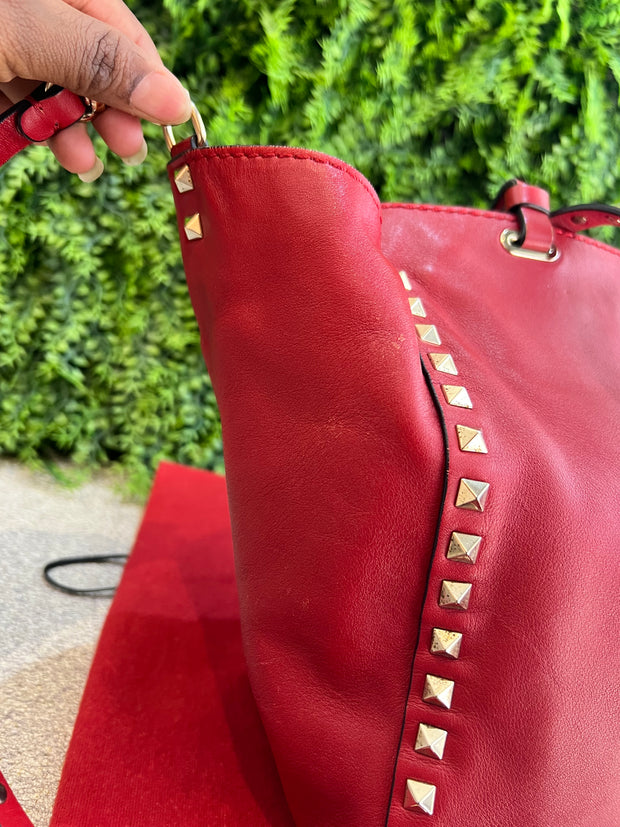 Valentino Rockstud Vermelha