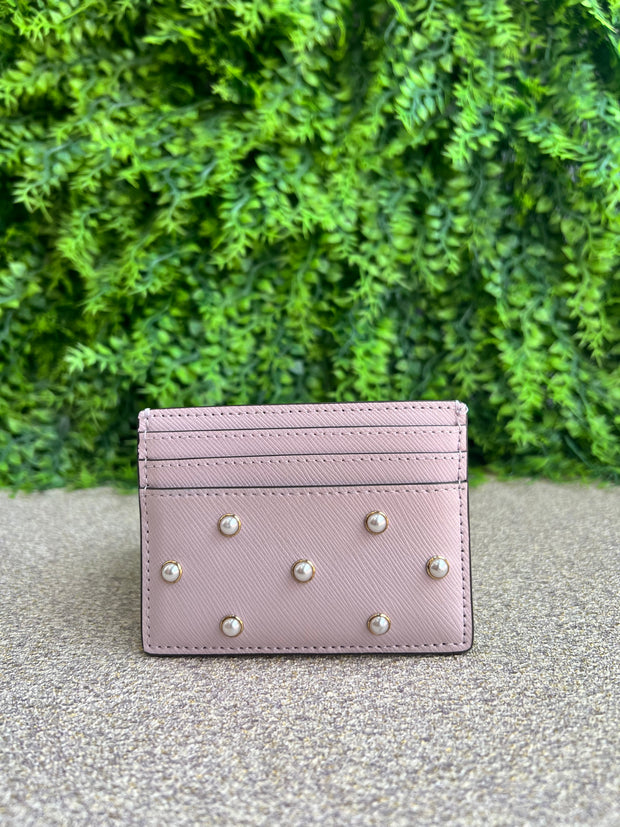 Porta cartão Kate Spade Perola