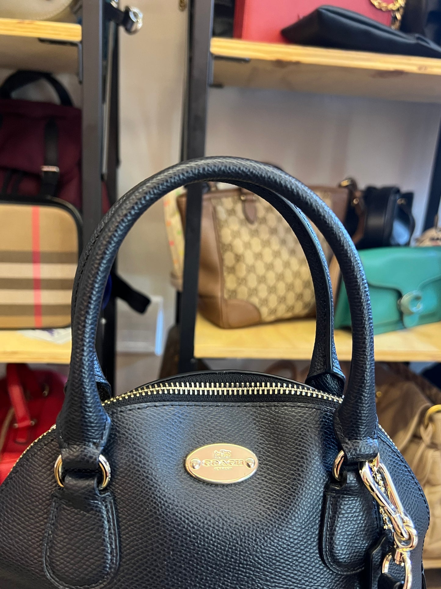 Coach Mini Sierra Satchel Preta