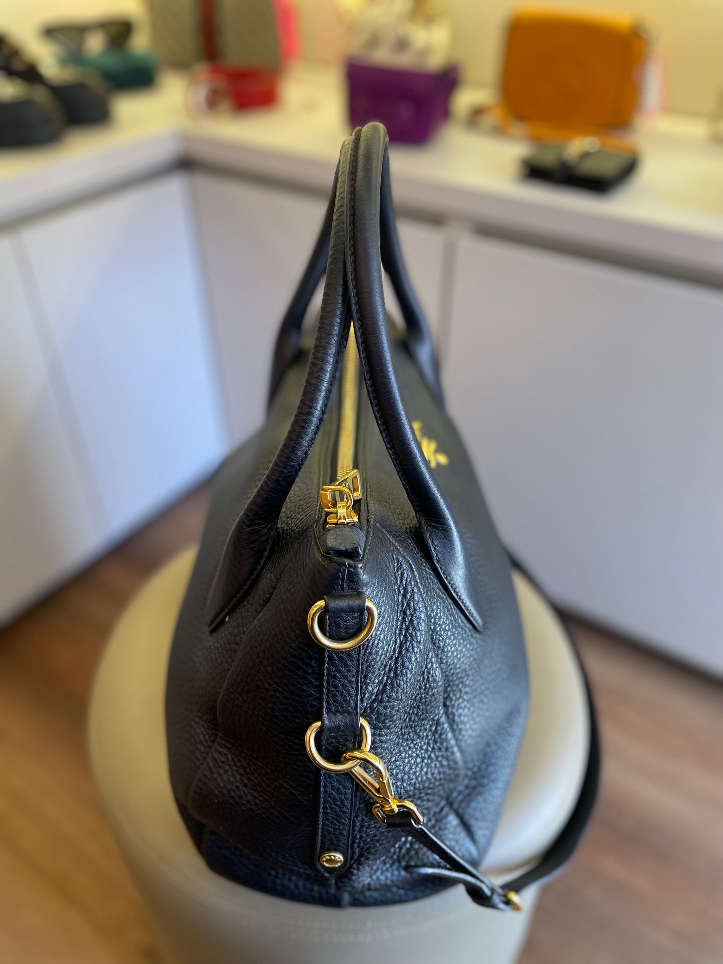Prada Crossbody Leather Preta