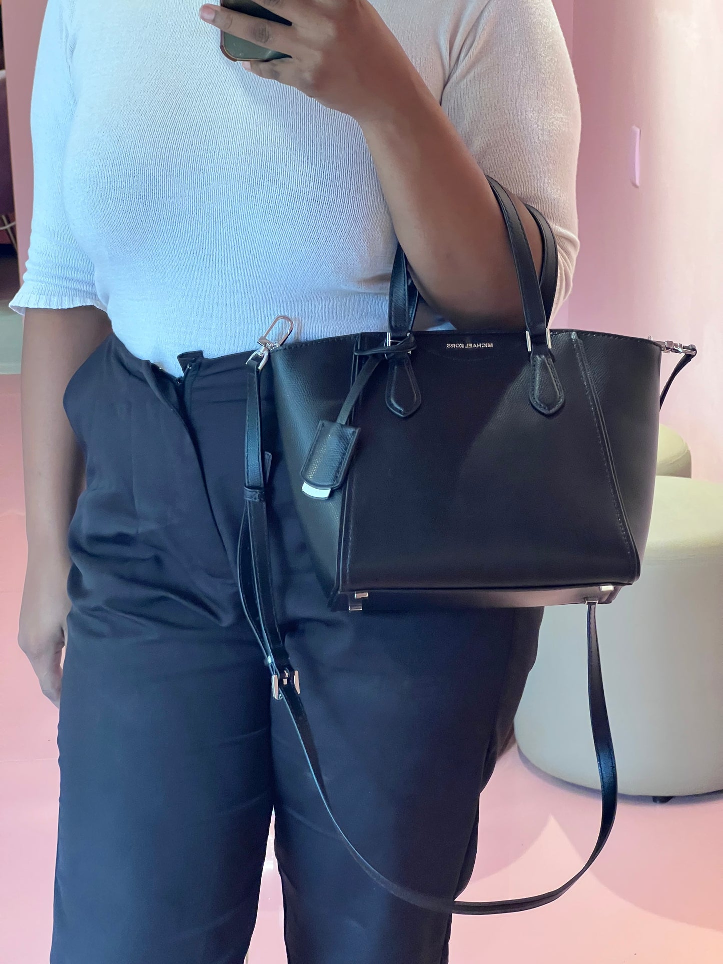 Michael Kors Tote Taryn Small Preta