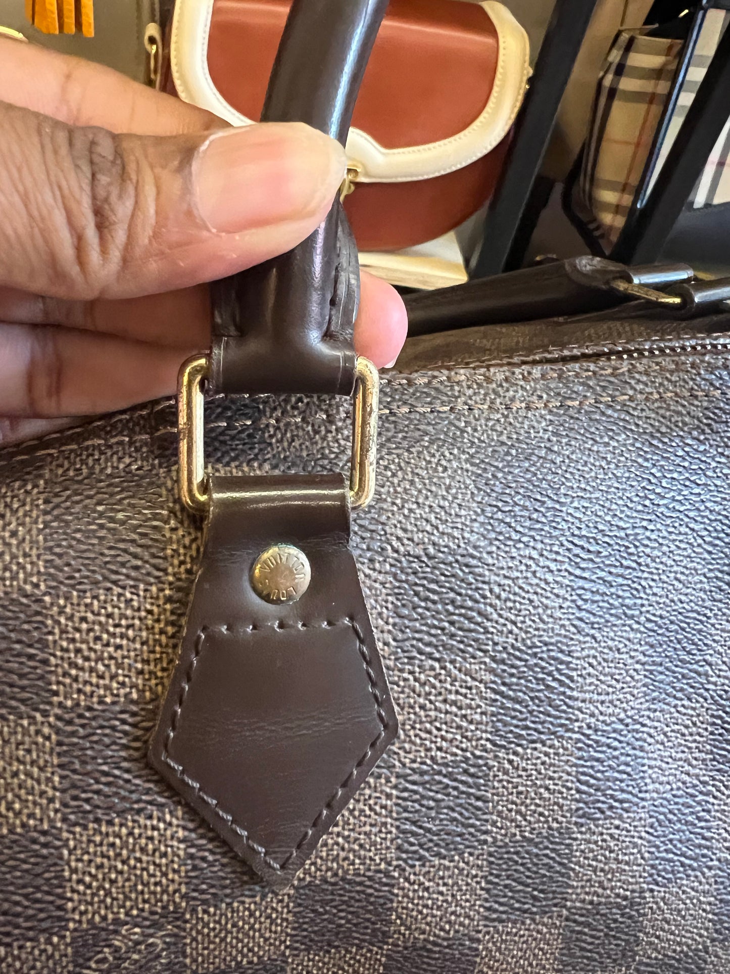 Louis Vuitton Speedy 30 Damier Ebene