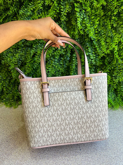 Michael Kors Tote Jet Set Small Vanilla Rosê
