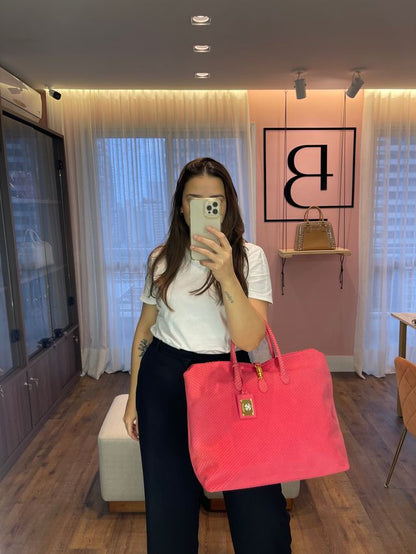 Roberto Cavalli Tote Rosa