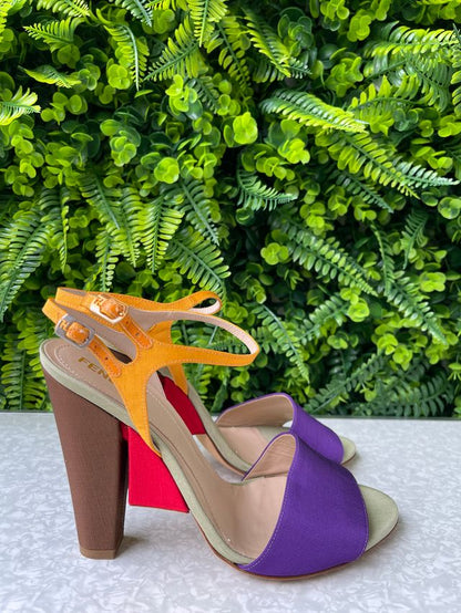 Sandália Fendi Multicolor