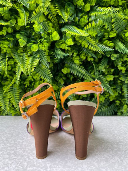 Sandália Fendi Multicolor