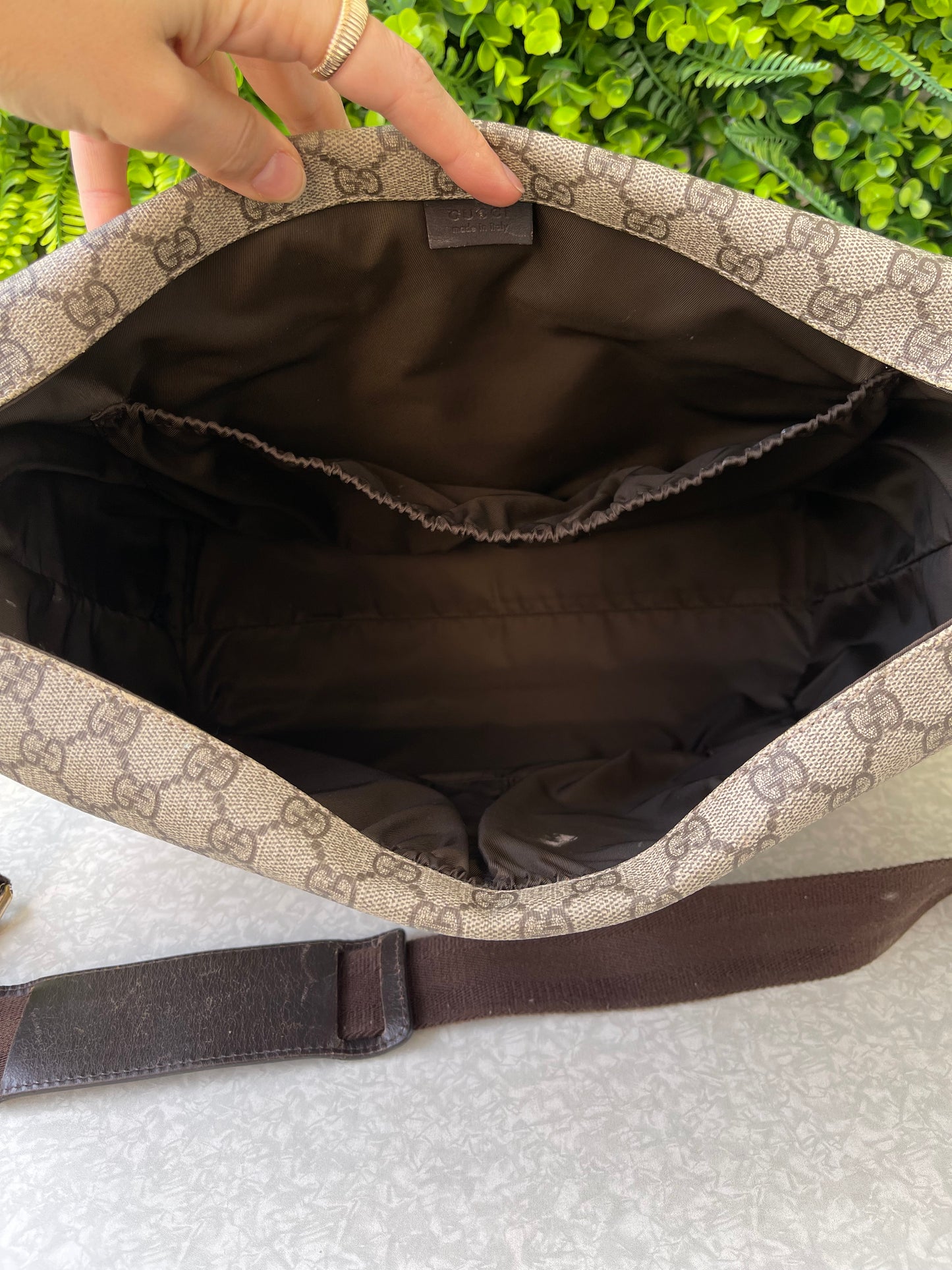 Gucci Maternidade GG Supreme Plus