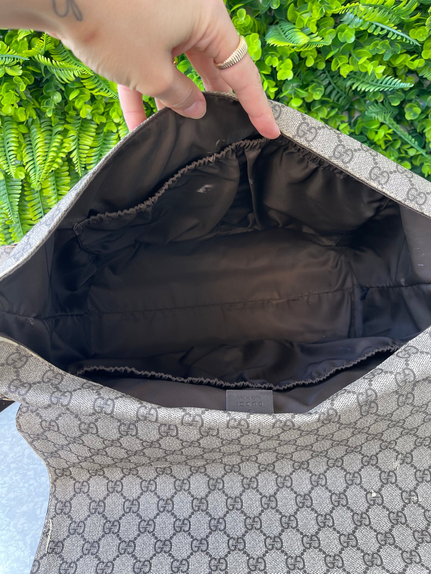 Gucci Maternidade GG Supreme Plus