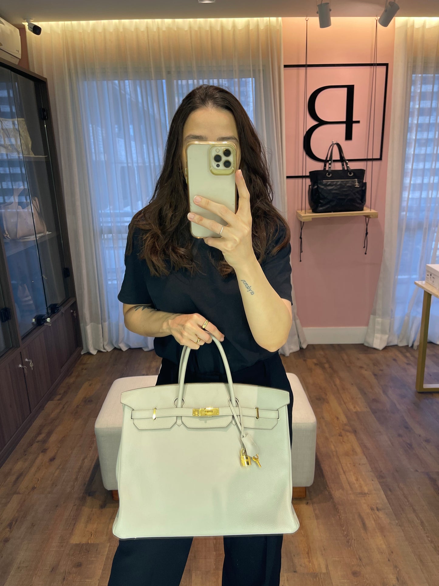 Hermes Birkin 40 Togo Gris