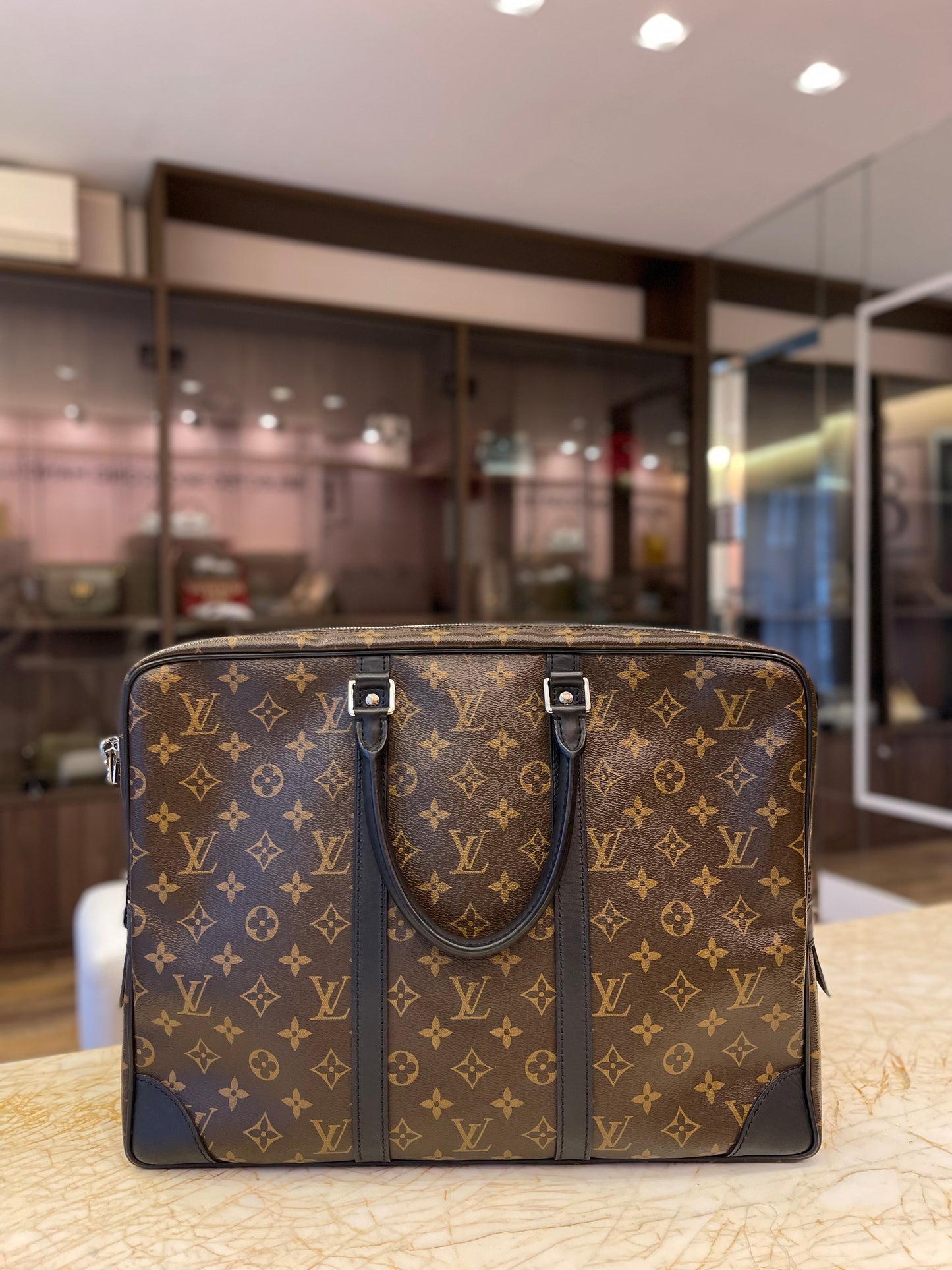 Pasta Louis Vuitton Macassar Monogram