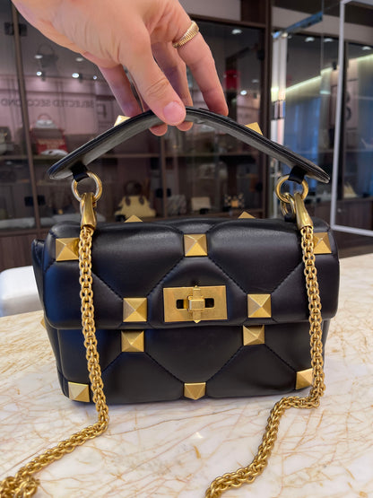 Valentino Garavani Roman Stud Preto