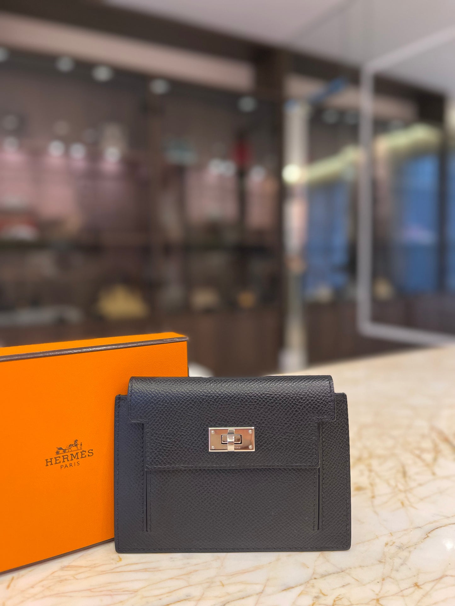 Carteira Hermes Kelly Pocket Compact