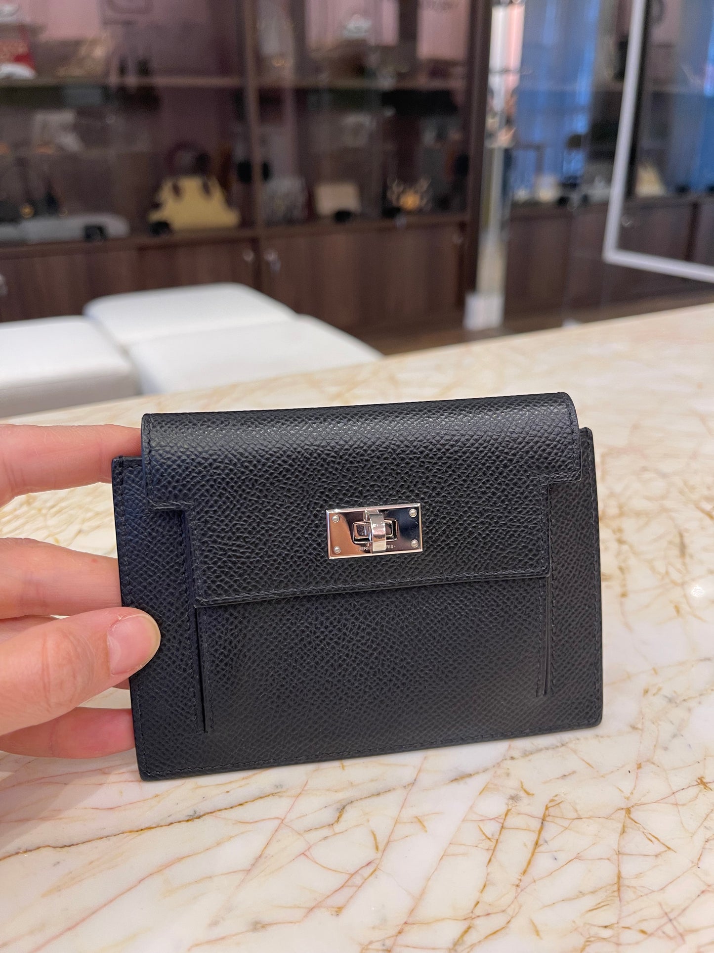 Carteira Hermes Kelly Pocket Compact