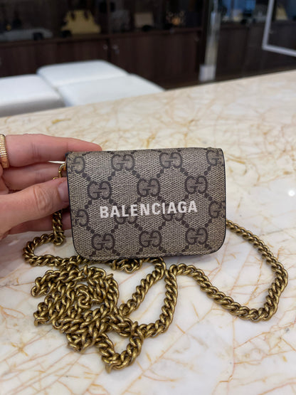 Carteira Gucci x Balenciaga The Hacker Project GG