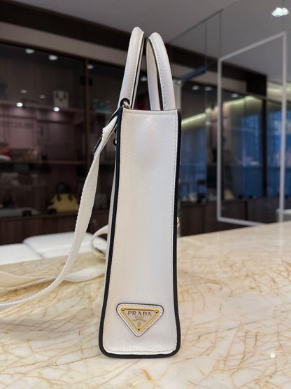 Prada Pre-Owned Lux Embossed Logo