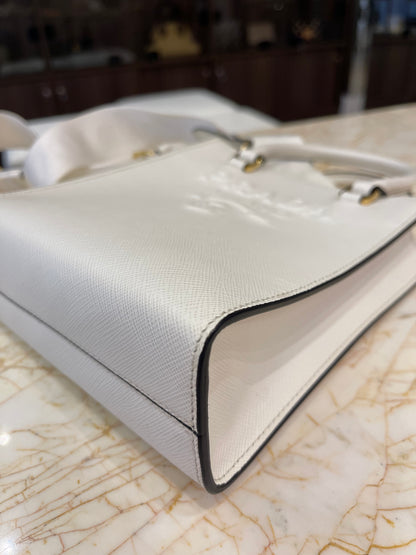 Prada Pre-Owned Lux Embossed Logo