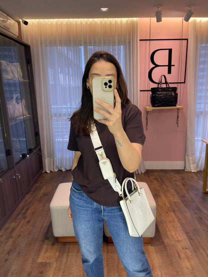 Prada Pre-Owned Lux Embossed Logo