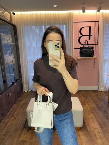 Prada Pre-Owned Lux Embossed Logo