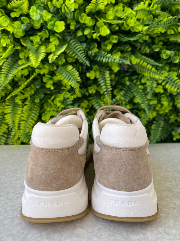 Tênis Prada Logo Bicolor