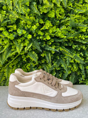 Tênis Prada Logo Bicolor