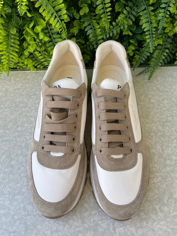 Tênis Prada Logo Bicolor