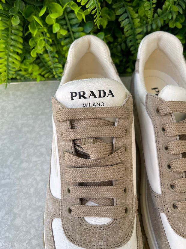 Tênis Prada Logo Bicolor