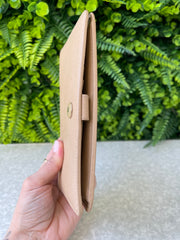 Carteira Chanel Logo Nude