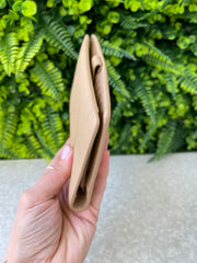 Carteira Chanel Logo Nude